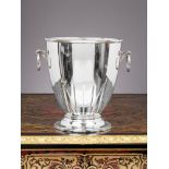 ASPREY: A LARGE STERLING SILVER WINE COOLER, LONDON, C. 2001