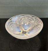RENE LALIQUE: AN OPLAESCENT GLASS COQUILLES BOWL DESIGNED IN 1924
