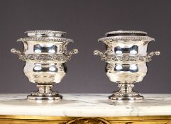 A PAIR OF GEORGE IV WINE COOLERS