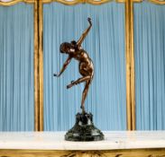 CLAIRE JEANNE ROBERTE COLINET: SNAKE DANCER, C. 1920