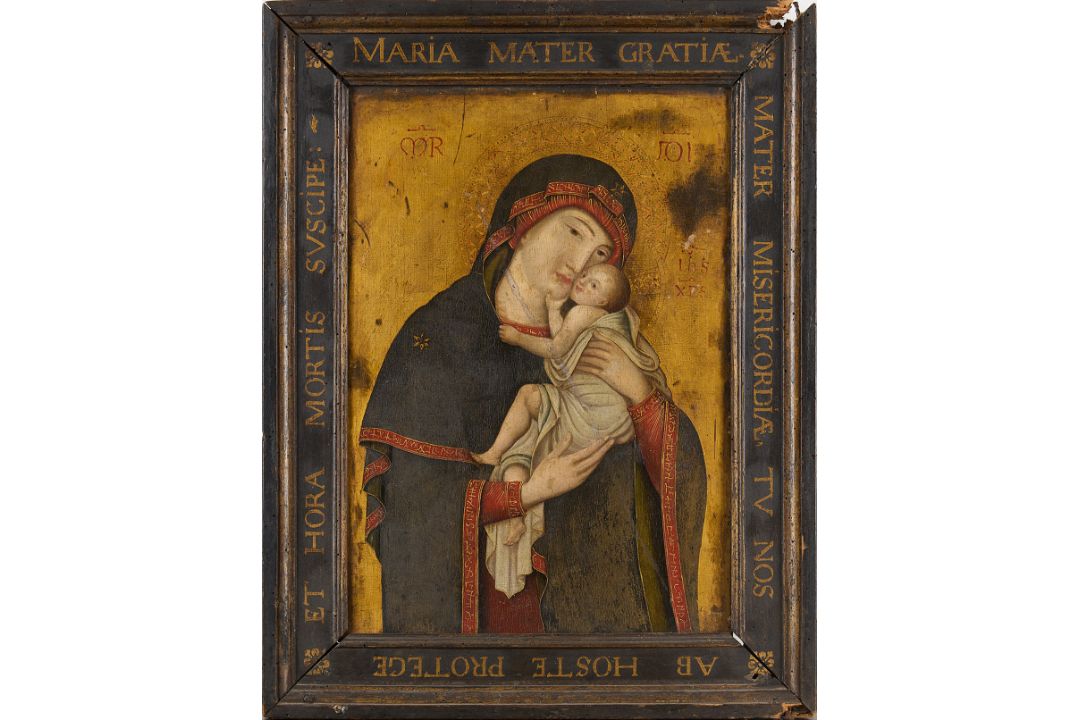 THE VIRGIN OF TENDERNESS (AFTER THE CAMBRAI MADONNA): PROBABLY 17TH / 18TH CENTURY - Image 1 of 2