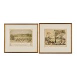 TWO 19TH CENTURY AUSTRALIAN CRICKET LITHOGRAPHS