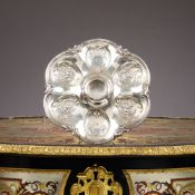 A VICTORIAN STERLING SILVER SERVING DISH, LONDON, 1858