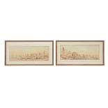 BRIGHTON BEACH FROM EAST AND WEST, A PAIR OF MID 19TH CENTURY SCENES