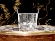 AN ITALIAN SILVER ICE BUCKET