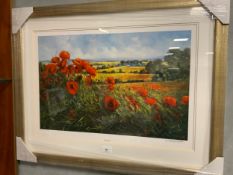 Dorothea Buxton-Hyde - Wild Poppies - A signed limited edition artist proof print