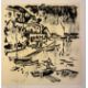 Rudolf KOCH (1902-1985), gr. Litho, betitelt südl. Hafen, datiert 1955, ungerahmt in Passepartout u - Bild 1 aus 2