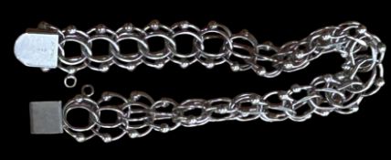 Silber-925- Armband, L-21 cm, 18,2 gr.