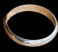 massiver, breiter Silber-925- Armreif, 6,5x6 cm, 18,7 gr