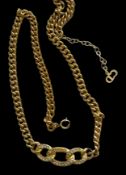 Double Collier Pierre Lang, klare Steine, einige fehlen