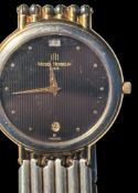 Michel Herbelin Damenarmbanduhr  Quarzwerk nicht geprüft,  Saphirglas, D-3 cm, verso "Eva 1992"