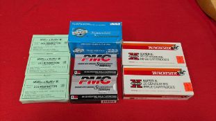 Group of mixed caliber ammunition