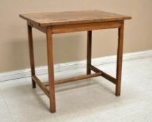 19th C. Elm Occasional Table.