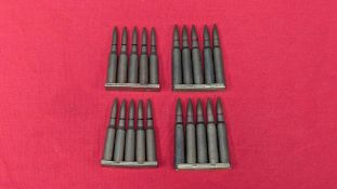 Group of WWII Era Japanese Arisaka ammunition