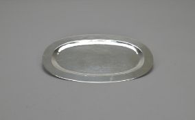 Sterling Silver Oval Tray.