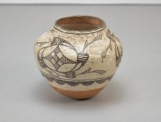 Tesuque Pueblo Pot, circa 1910.