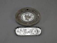 (2) German .800 Silver Dishes.
