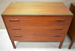 Danish Teak 3-Drawer Chest.
