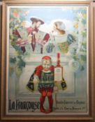 G. Albinet Lithograph Poster, La Francoise.