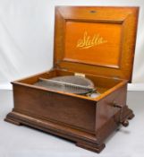 Stella Brevete 15 1/2 inch Disc Music Box.