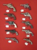 Group of (10) Toy Cap Guns,