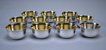 (11) M. Jansen 830S Silver Cups.
