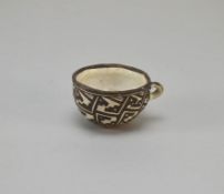 Acoma Pueblo Cup, circa 1920s.