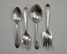 (4) Dominick & Haff Sterling Silver Serving Flatware.