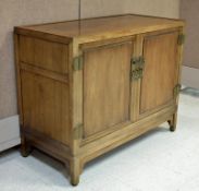Baker Furniture Oriental Style 2-Door Cabinet.