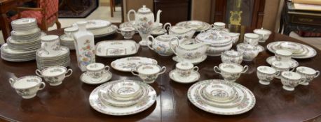 Wedgwood Kutani Crane Dinner Service, 107 Pcs.