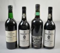 (4) Bottles of Vintage Port.