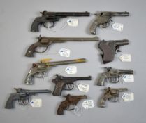 Group of (10) Vintage Toy Cap Guns.