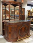 WNL Furniture Contemporary Mahogany Bar Set.