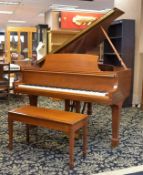 Steinway Model S baby Grand Piano.