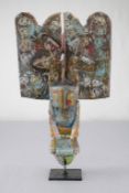 Sheldon Harvey Painted Wood Sculpture.