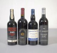 (4) Bottles of Vintage Port.