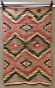 Navajo Hand Woven Rug, 54