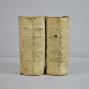 (2) Volumes, Operum Aristotelis Stagiritae Philosophorum, 1597.