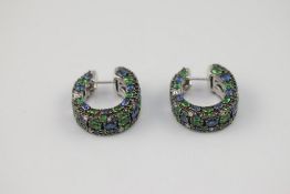 Pair of Robert Procop American Glamour Earrings.