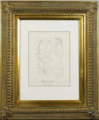 Pablo Picasso 80th Anniversary Lithograph, Sculptor with his Model.
