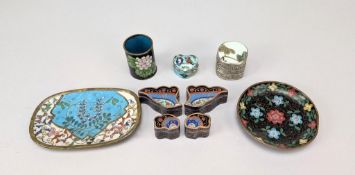 Group of (9) Asian Miniature Items.
