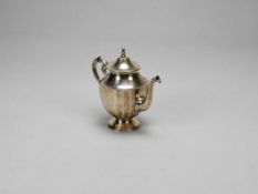 Mexico Sterling Silver Teapot.