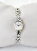 Lady Hamilton 14K White Gold Wristwatch.