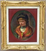 Susan Bell Faed Oil on Board, A Timker's Child.