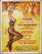 Burlesque Poster Print, Fete Eblouissante.