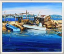 Robert Signes Oil On Canvas, 