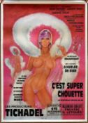 Burlesque Poster Print, C'est Super Chouette.