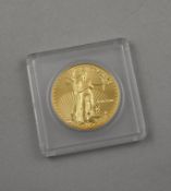 1989 $50 Gold Eagle Coin.