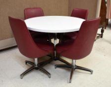 Mid Century Modern Table & 4 Chromcraft Chairs.