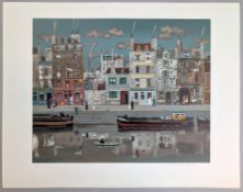 Michel Delacroix Lithograph, Antoinette, Signed.